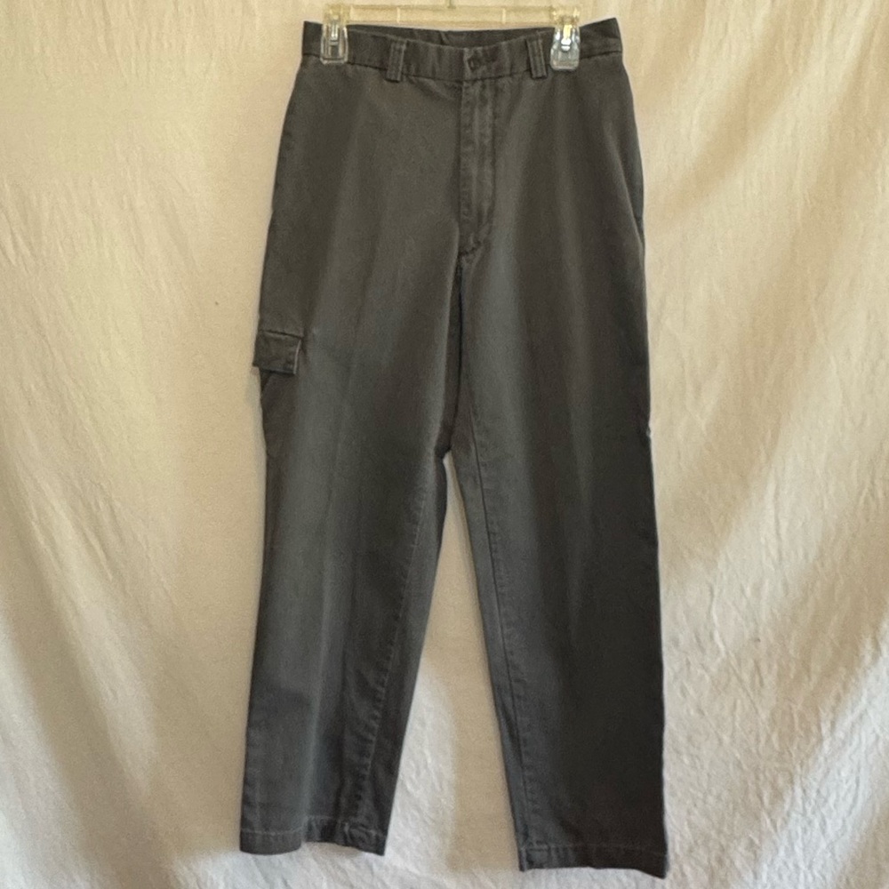 B-268 Men’s Kenneth Cole‎ Reaction Gray Cargo Style Pants Size 30x30